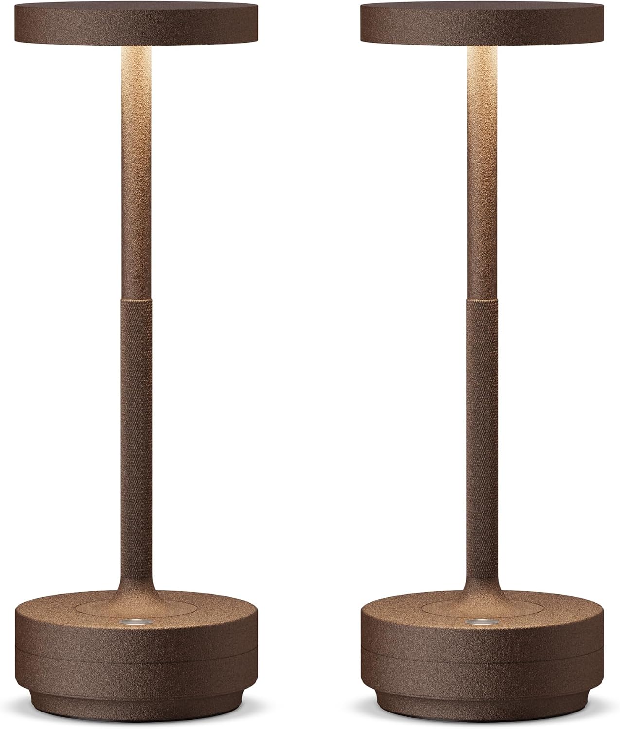 Detalle de SLSMD Lampada da tavolo senza fili LED 2 pezzi, ricaricabile 5000mAh, dimmerabile, 3 modalità di luce