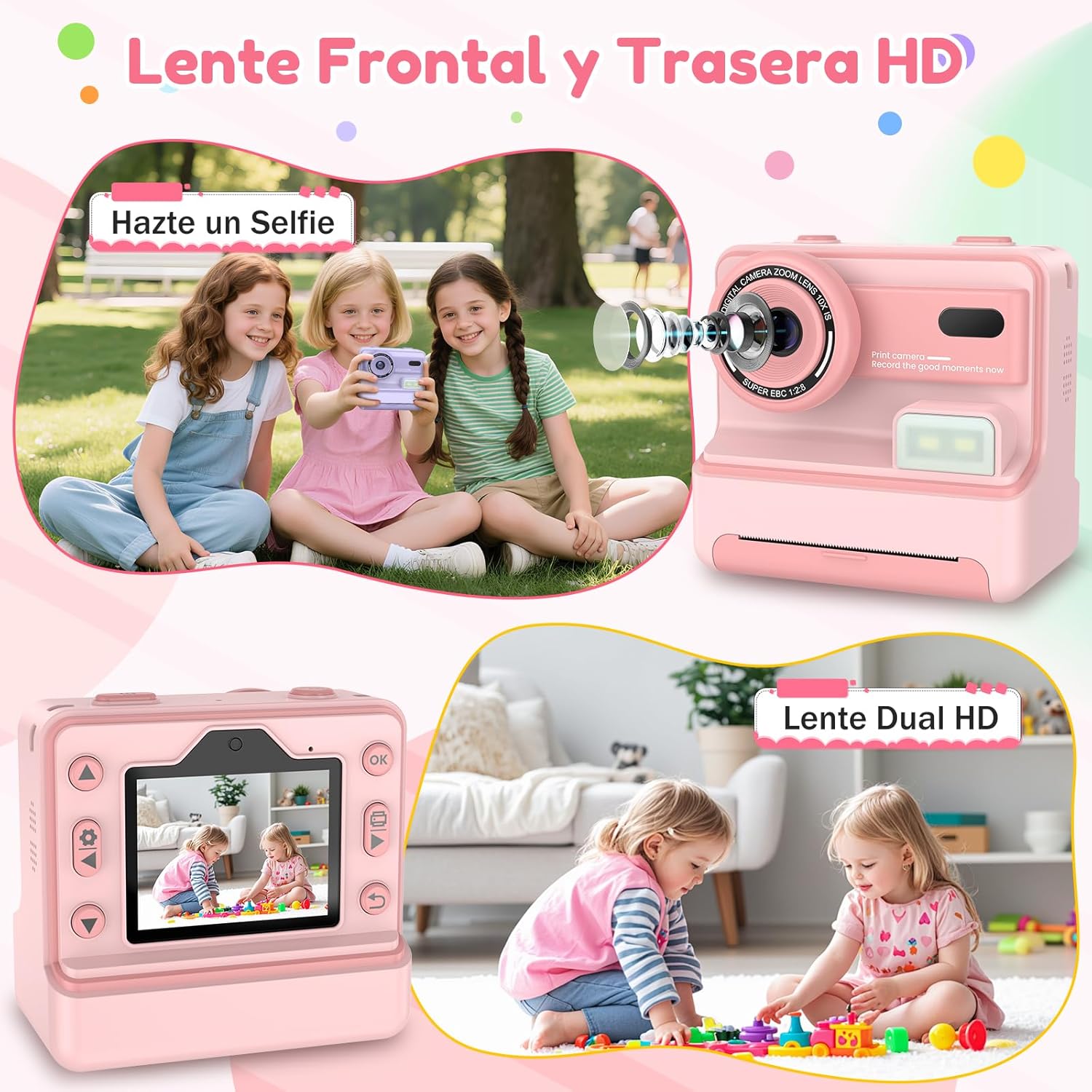 Thumbnail 4 de VSTKEN Camara Fotos Infantil Instantanea 32GB