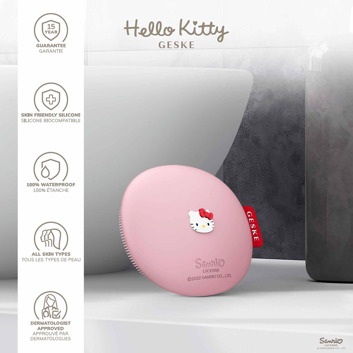 Thumbnail 2 de GESKE x Hello Kitty Spazzola viso 3‑in‑1 in silicone