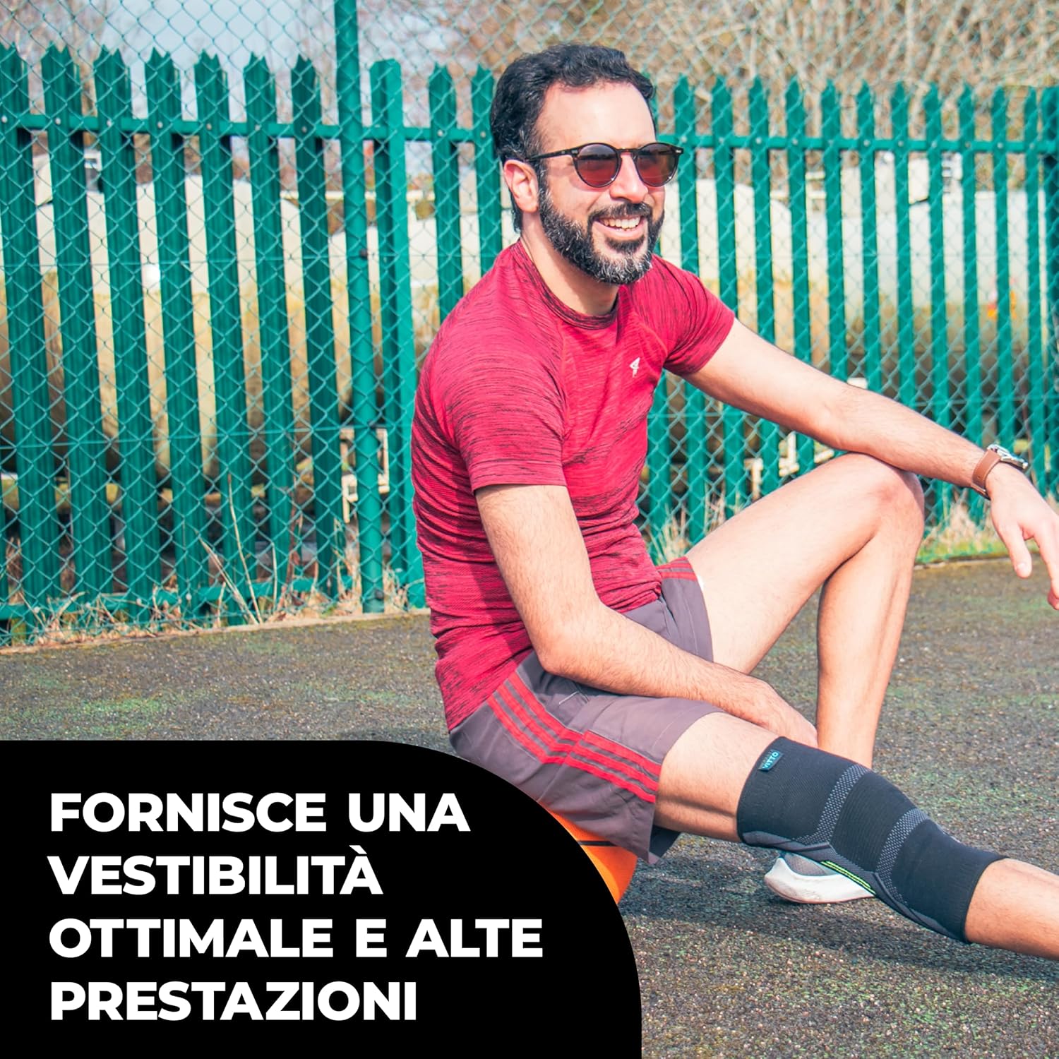 Thumbnail 1 de VITTO Ginocchiera Ortopedica L per corsa e palestra