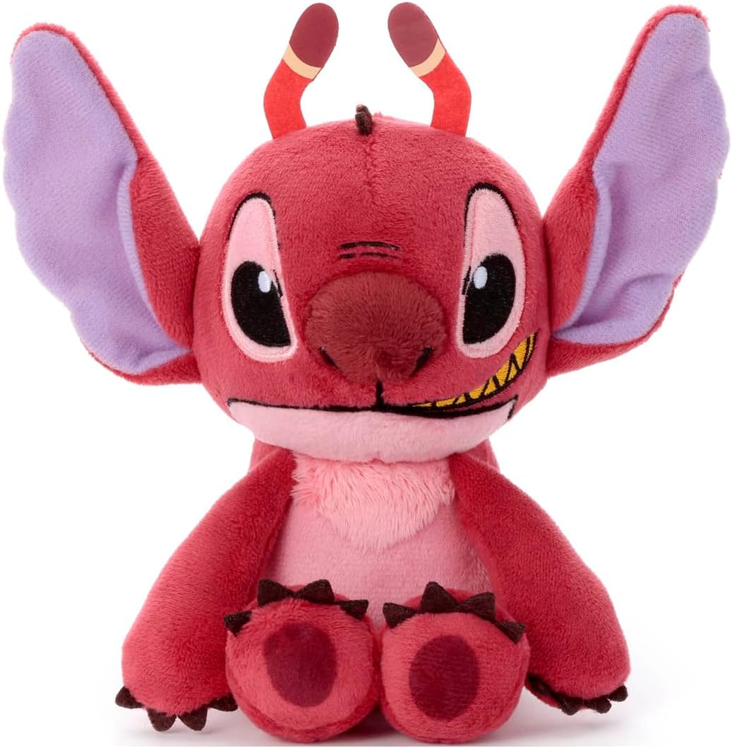 Detalle de タカラトミーアーツ ディズニーキャラクター リロ&スティッチ スクランプ ぬいぐるみバッジ 高さ約10cm
