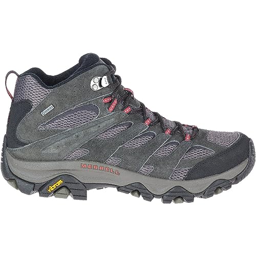 Detalle 2 de Merrell Moab 3 Mid GTX 🌲 Botas de Senderismo Hombre, Gris
