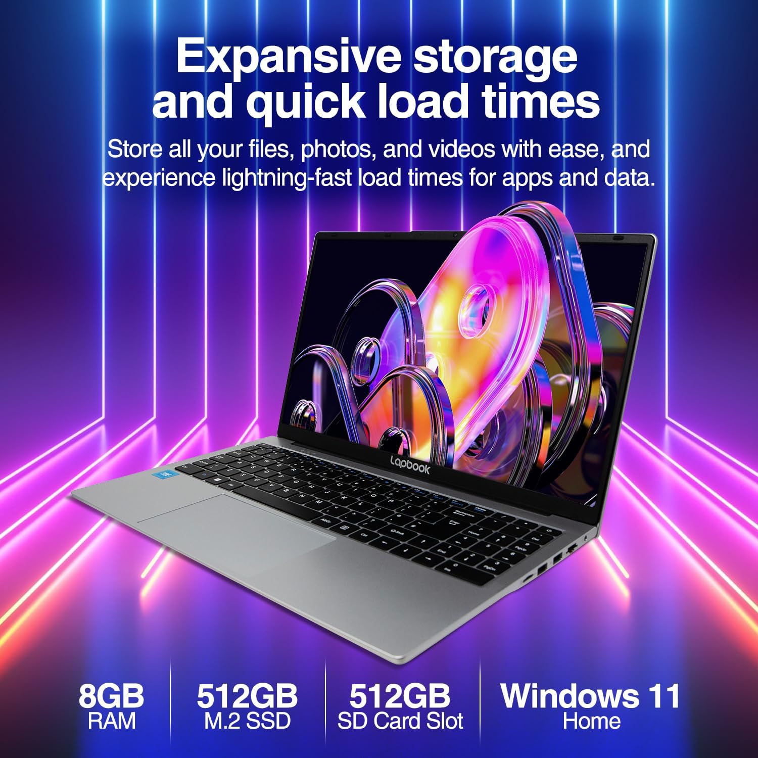 Detalle de S15 N2 15-Inch Full HD Laptop 8GB 512GB