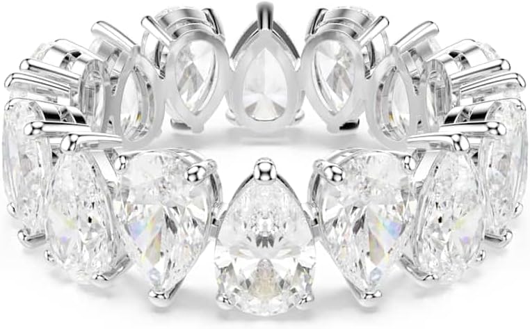 Thumbnail 4 de Swarovski Matrix Vittore anillo Blanco Talla pera