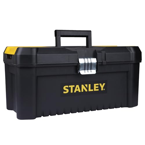 Detalle de STANLEY 16 Zoll Essential Leichtgewicht-Werkzeugkiste STST1-75518 – kompakt, robust und organisiert