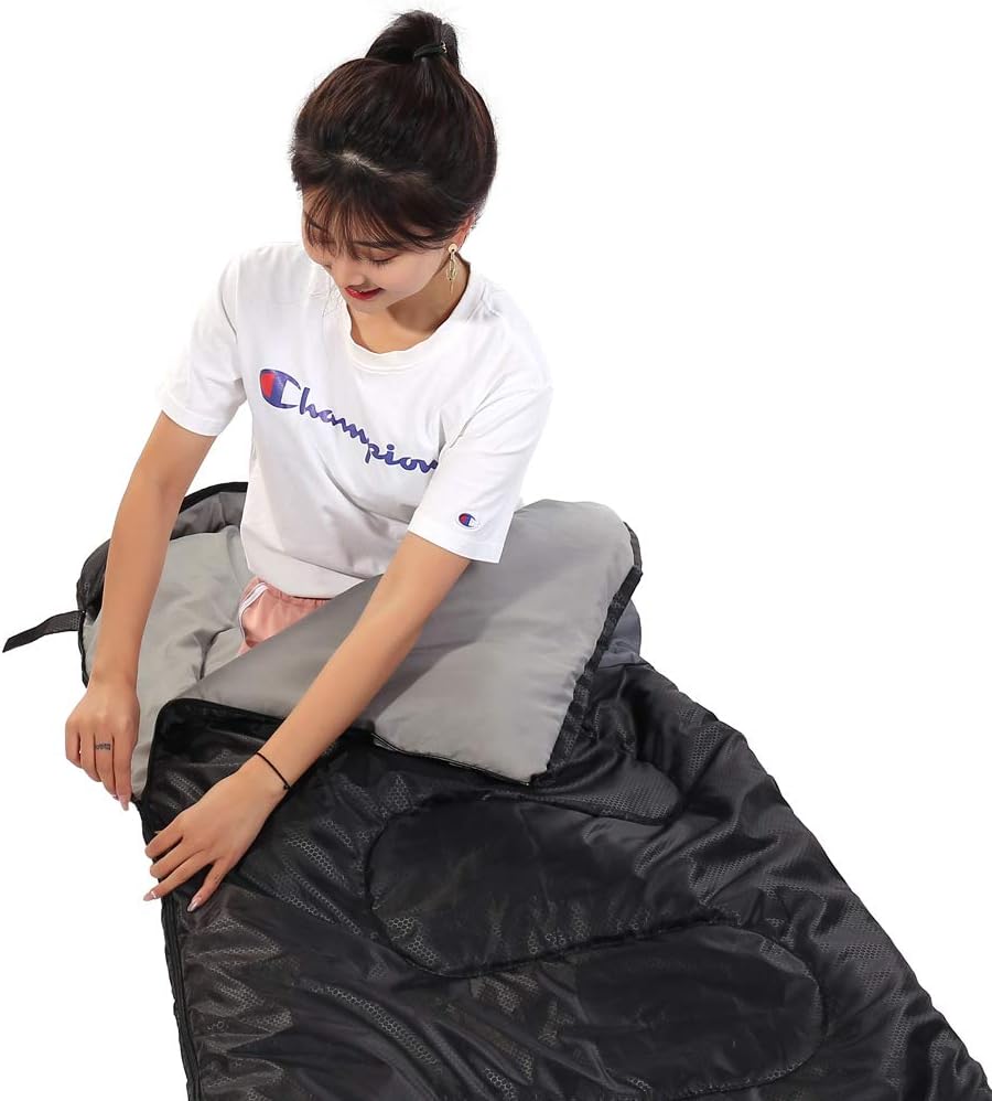 Thumbnail 5 de SWTMERRY Schlafsack für 3–4 Jahreszeiten (5–25 °C) für Jugendliche & Erwachsene zum Wandern, Rucksackreisen und Campen