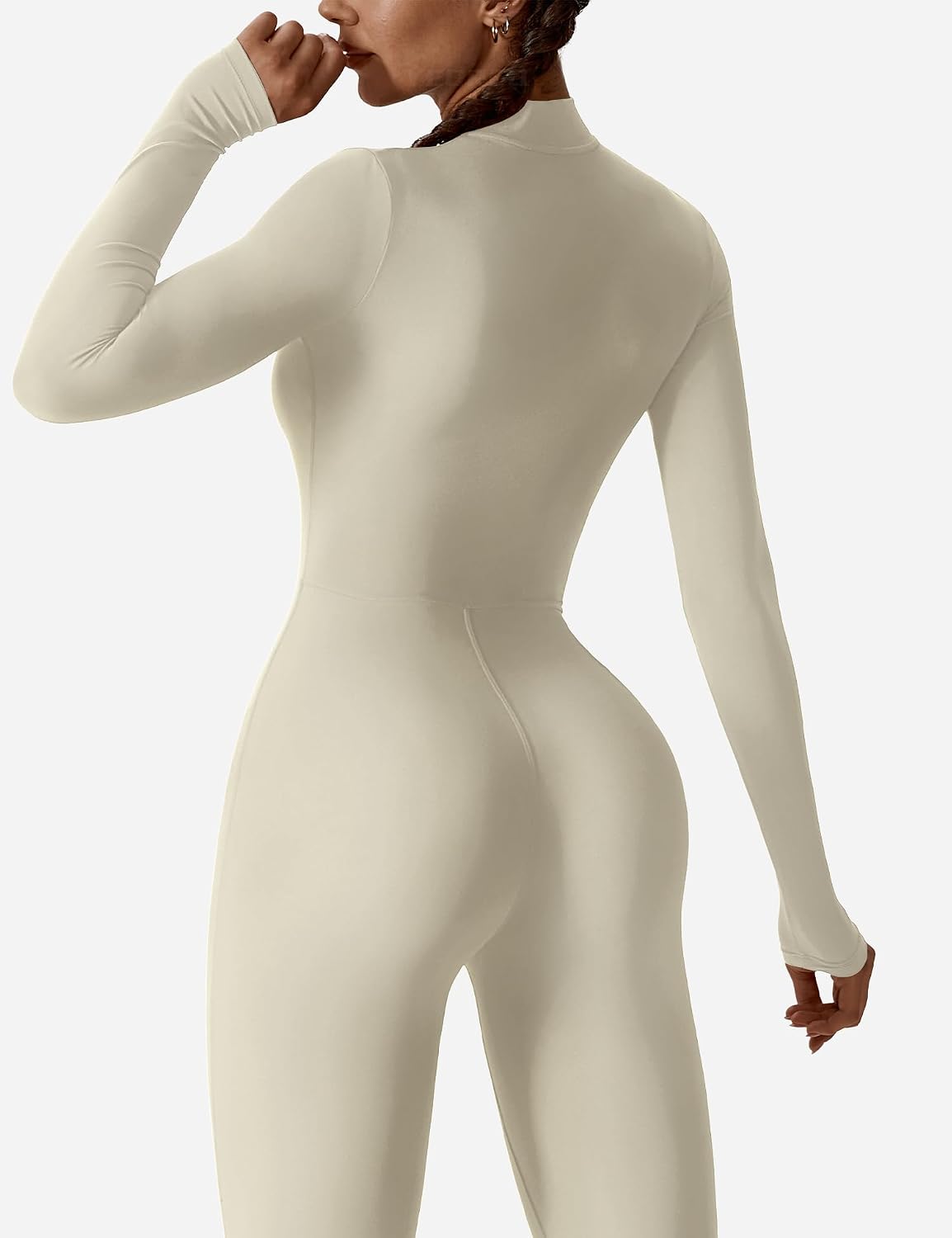 Thumbnail 4 de YEOREO Women Long Sleeve Jumpsuit 87% Nylon