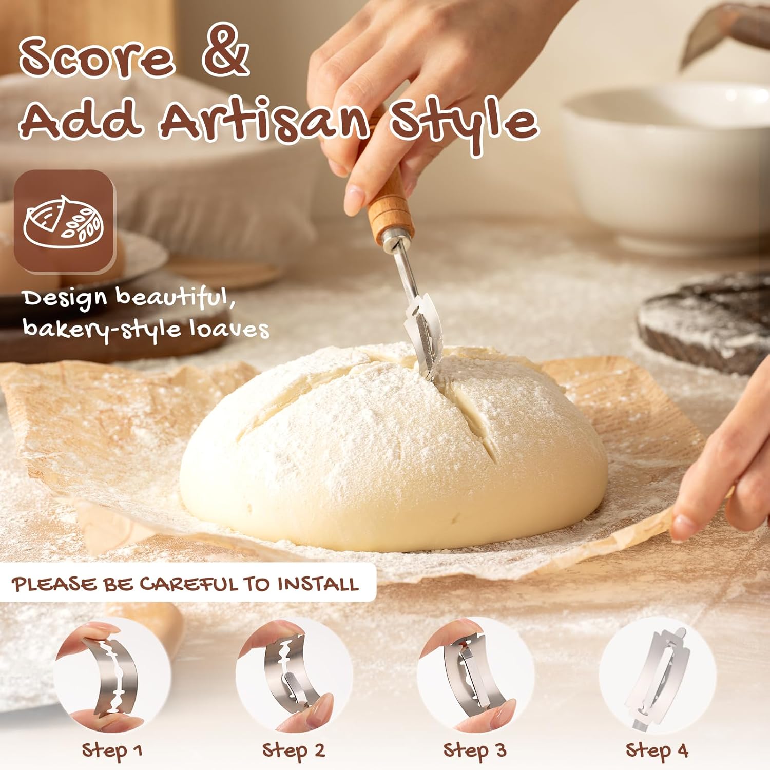 Thumbnail 4 de Astercook Sourdough Starter Kit 10" Oval 🍞
