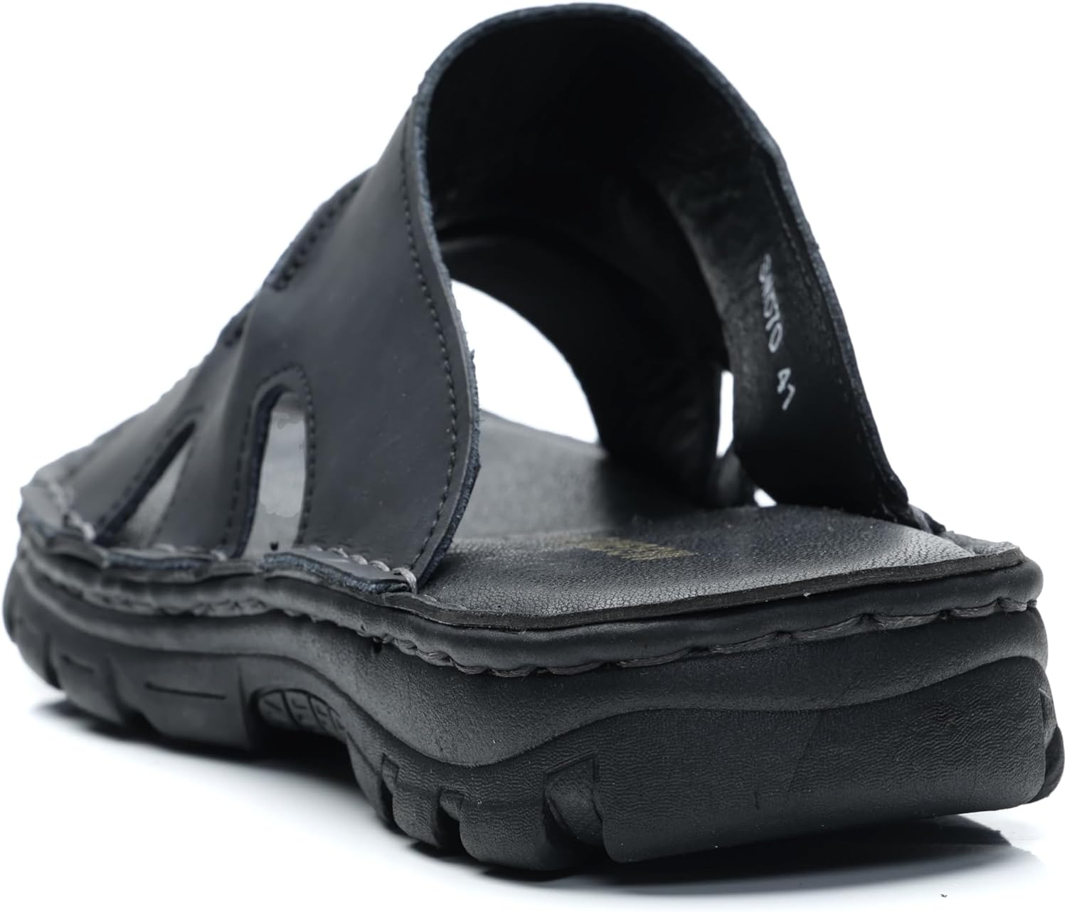 Thumbnail 3 de MGGMOKAY Herren Naturleder Pantoletten – Bequeme Sommer-Sandalen für Innen & Außen