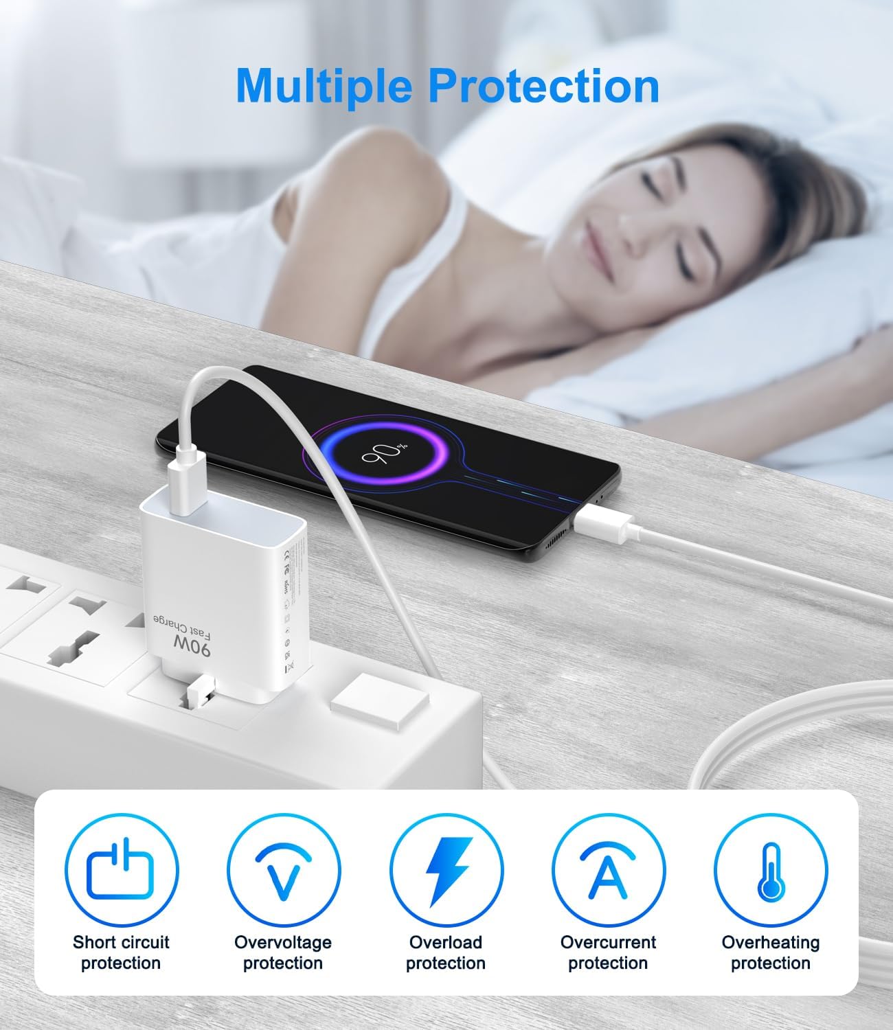Thumbnail 4 de VUOHOEG 90W USB Charger for Xiaomi