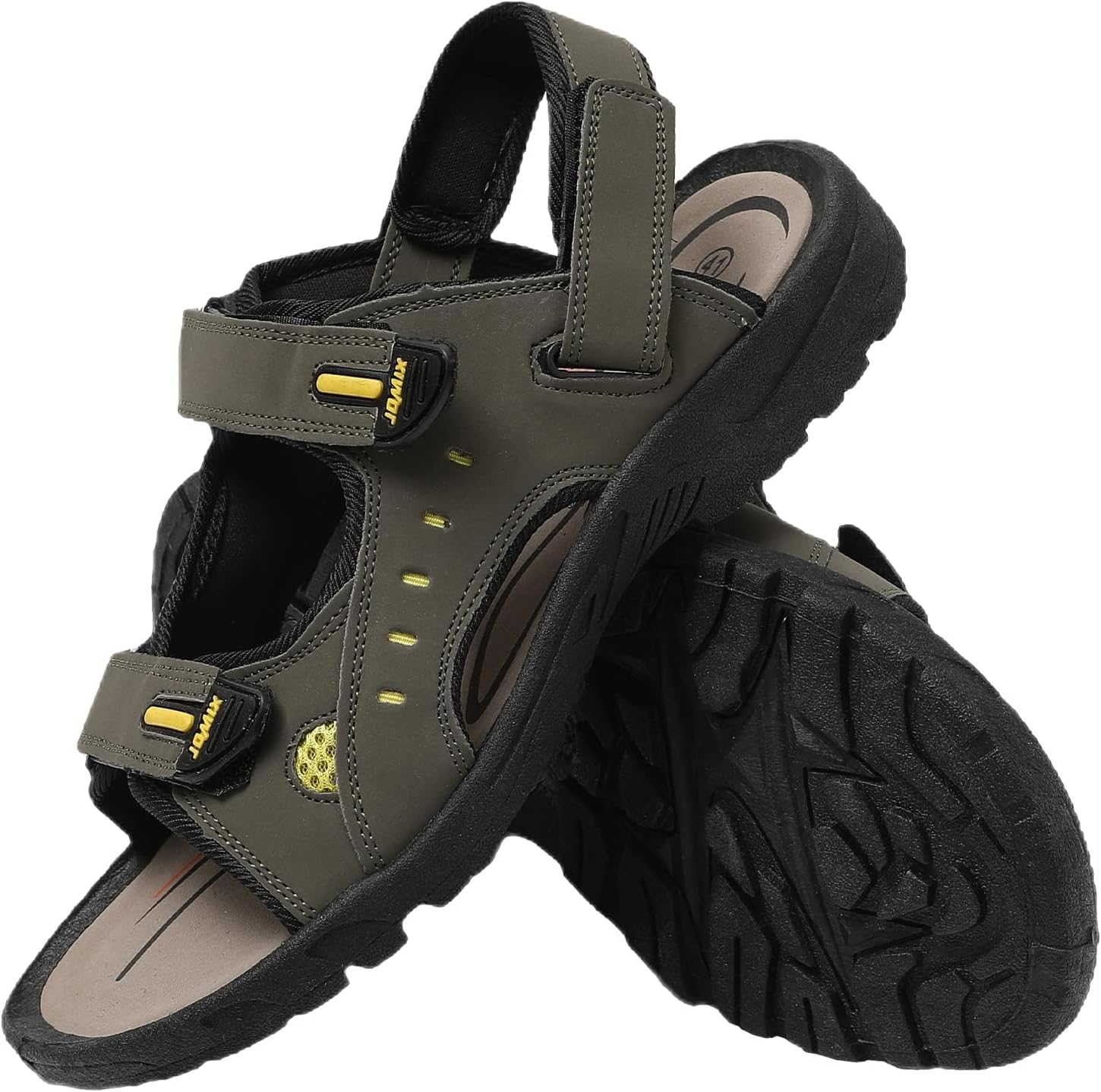 Thumbnail 2 de JOMIX herensandalen met verstelbare klittenbandsluiting en antislipzool