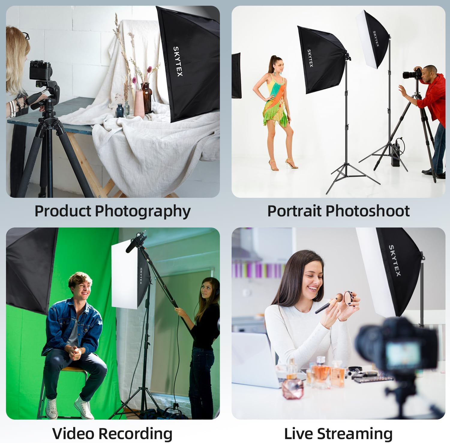 Thumbnail 6 de Skytex Softbox Lighting Kit 20x28in 2-Pack