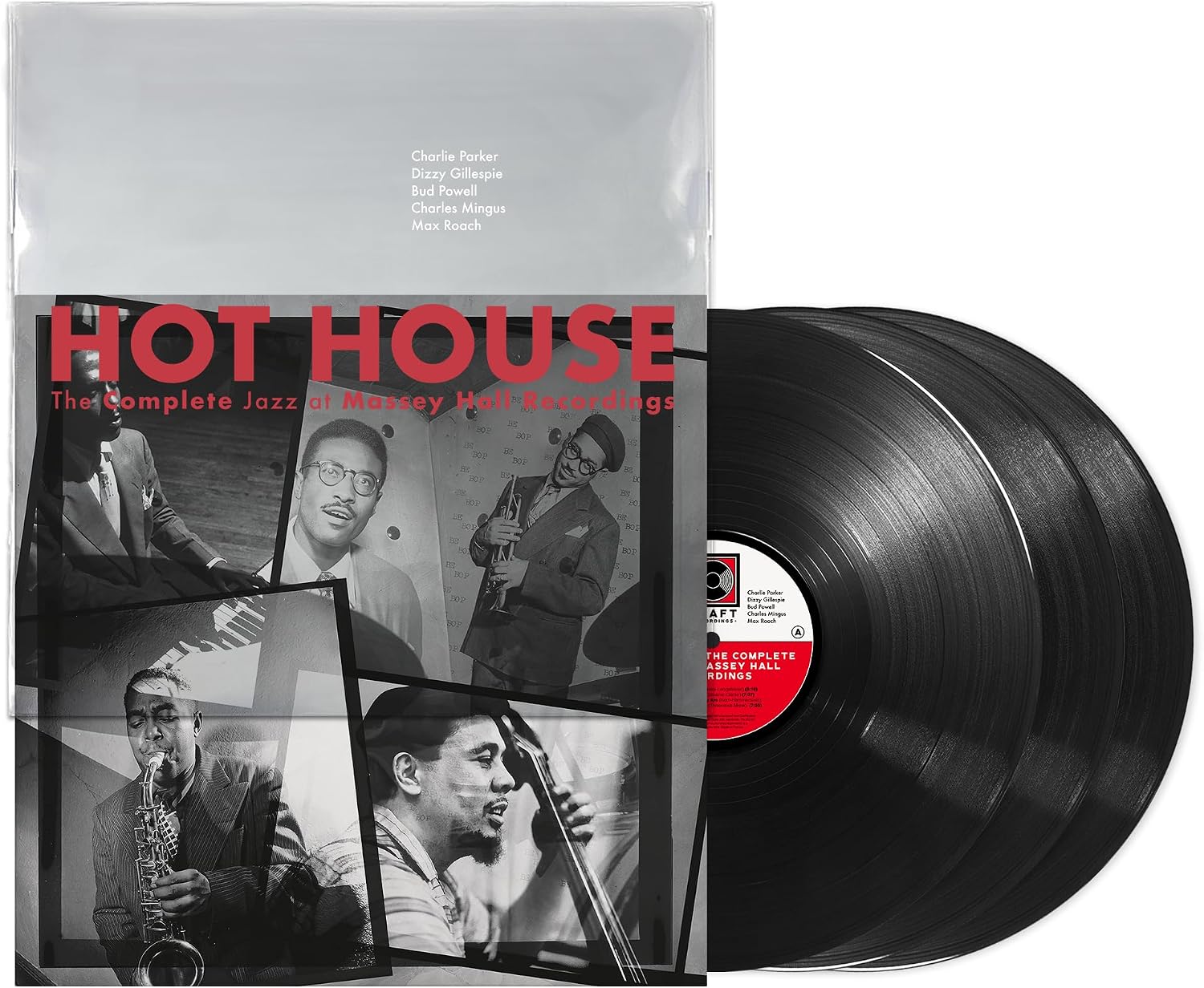 Thumbnail 4 de Hot House: The Complete Jazz At Massey Hall Recordings [Analog] 3枚組LP・180g重量盤