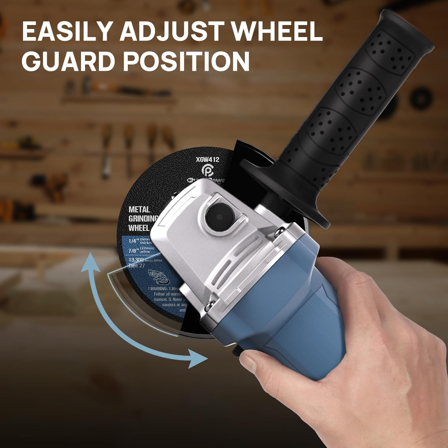 Detalle de C P CHANTPOWER 750W 115mm Corded Angle Grinder