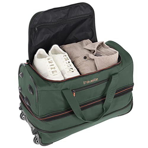 Detalle de Travelite BASICS trolley sac de voyage à roulettes moyen - 55 cm, 51 à 64 L