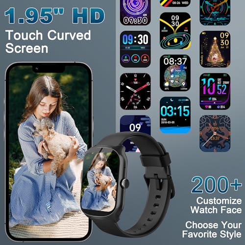 Thumbnail 3 de STECEi Smartwatch Uomo Donna: Orologio con Display Curvo HD 1,95'', 112 Sport e IP68