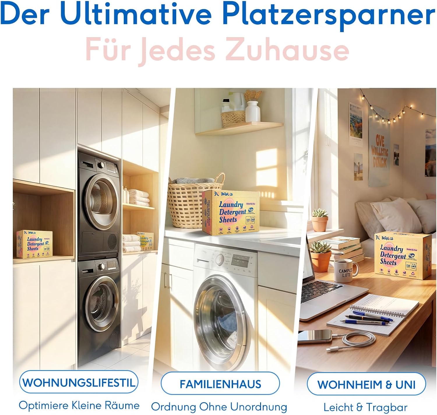 Thumbnail 5 de BellaLuce Waschmittel-Blätter für 240 Waschgänge – hochkonzentriert, plastikfrei und hypoallergen