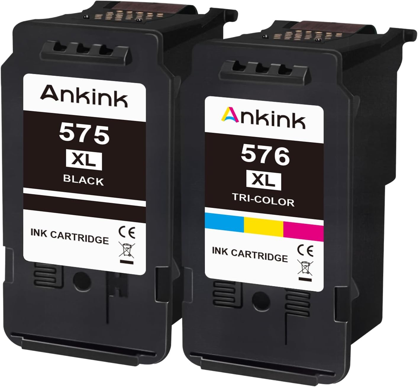 Thumbnail 6 de ANKINK Tintenpatrone PG575XL 576XL 2er-Pack Schwarz