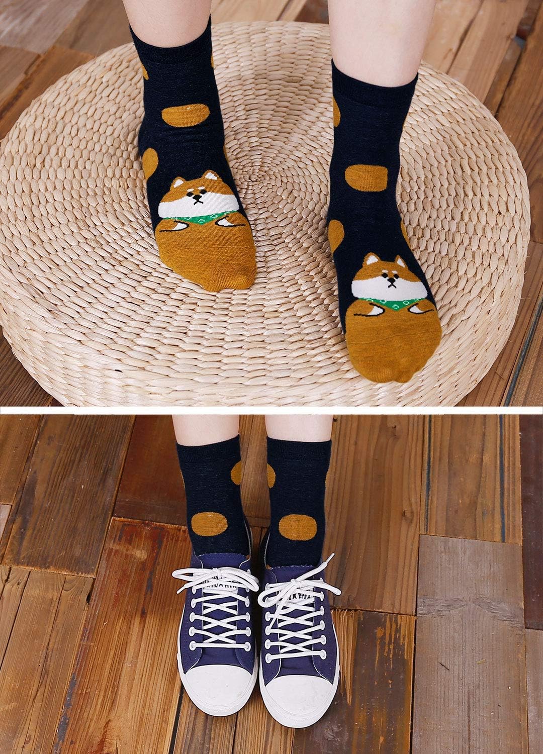 Thumbnail 2 de PUTUO Lustige Socken Damen Bunte EU 37–43