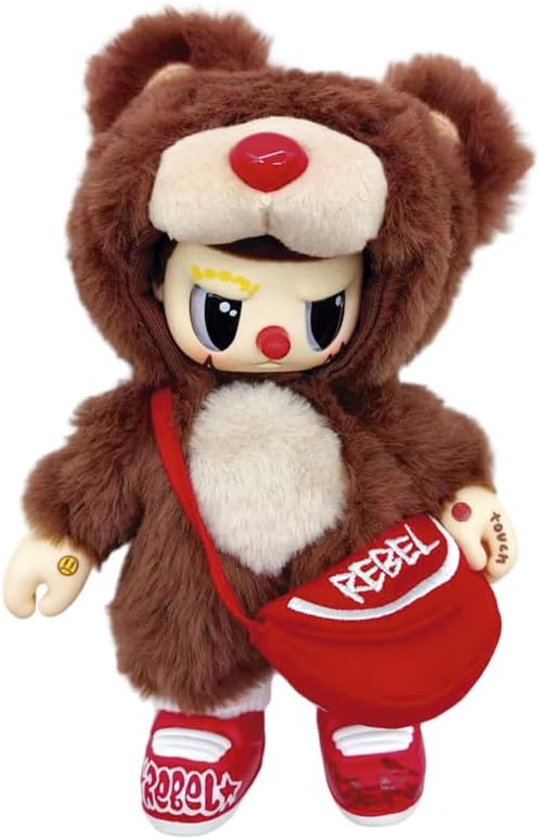Thumbnail 4 de Rebel Bear Bag Movable Series plush vinyl figure blind box (7-inch) with removable outfits