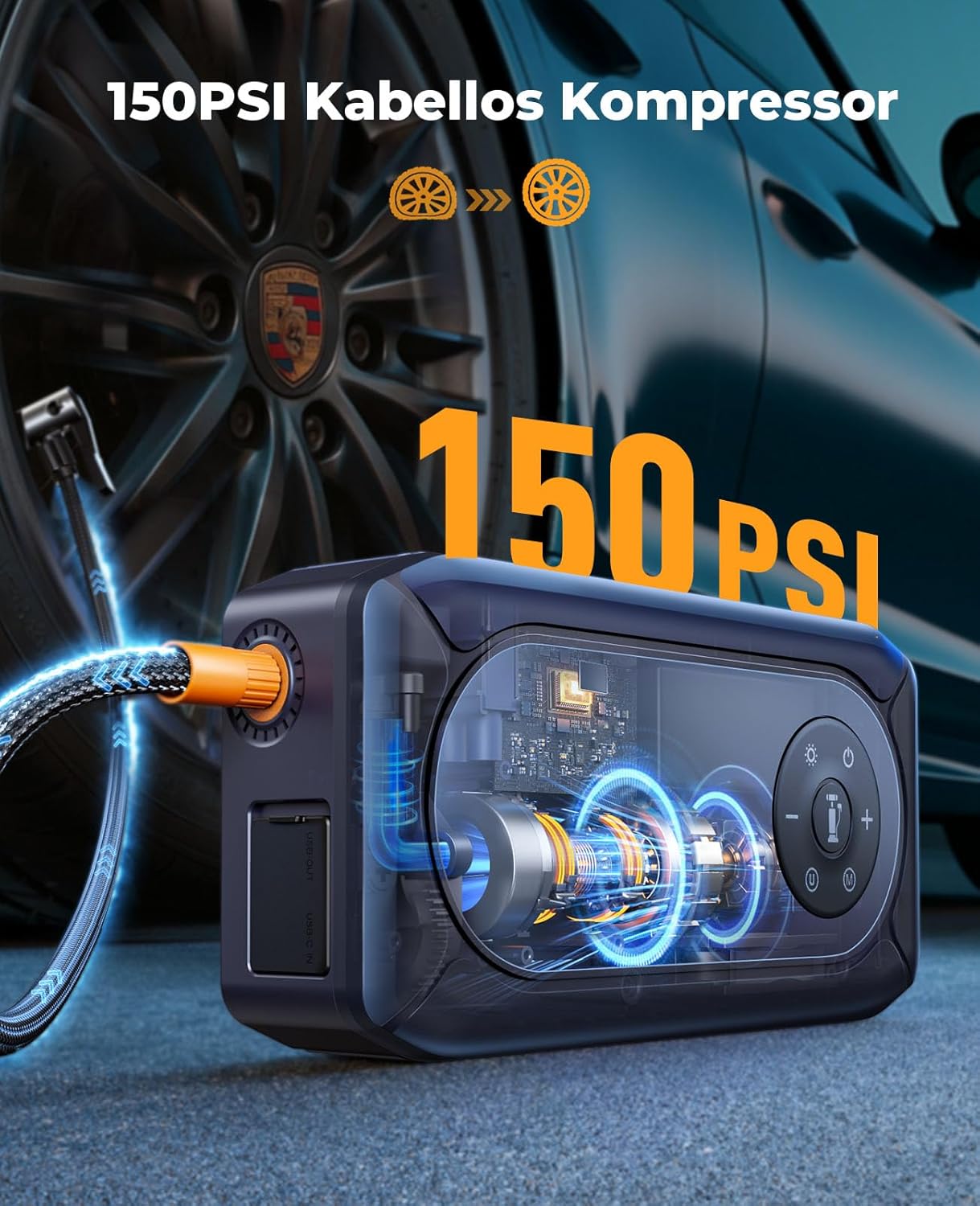 Thumbnail 2 de YaberAuto AP02 Starthilfe Powerbank