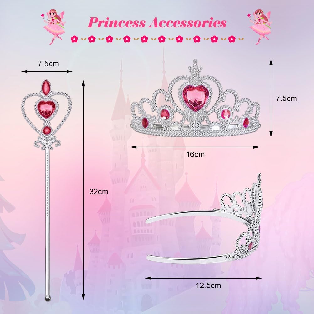 Detalle 2 de URAQT Princess Sleeping Beauty Dress 3-8 Y