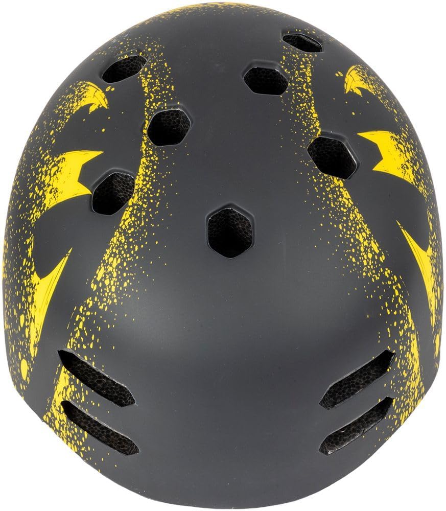 Detalle de Casco street bambino Batman Tataway 55-58 cm (taglia M) – stile supereroe e protezione leggera
