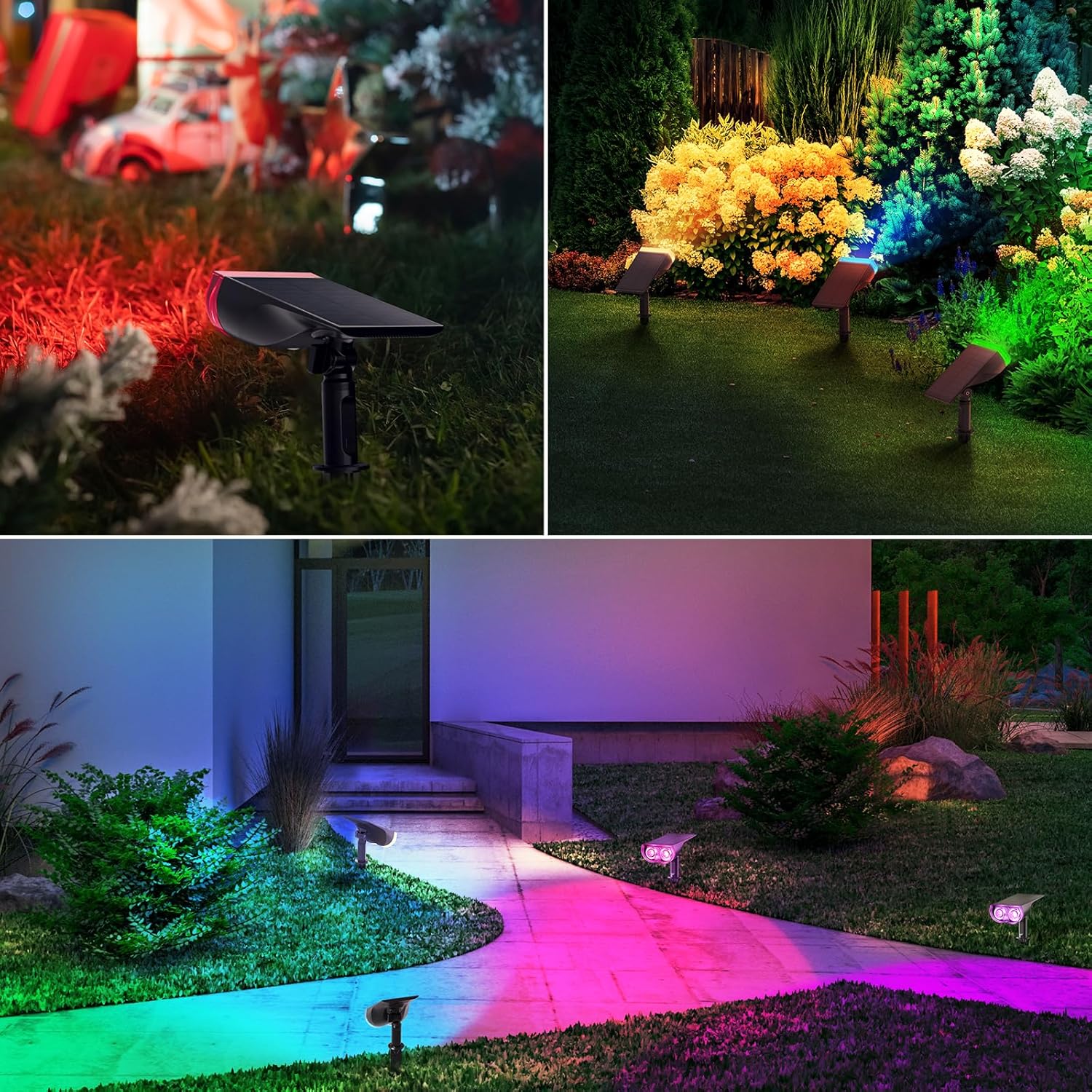 Detalle 2 de Linkind StarRay 800LM Luci Solari RGB per Giardino