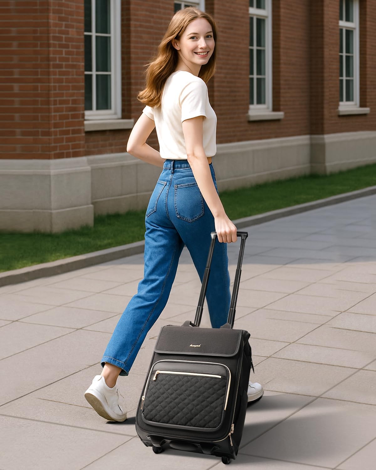 Detalle 2 de Arcoyard Rolling Backpack 18" for Travel