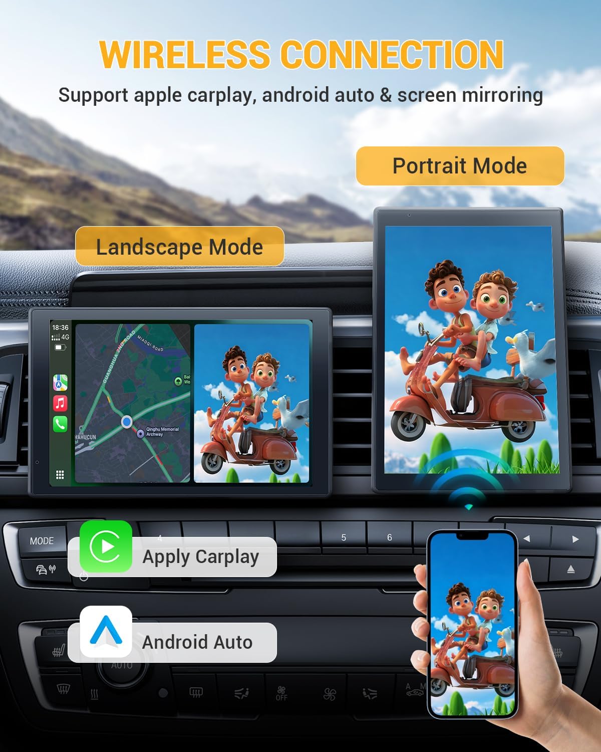 Detalle 2 de CEMOFE Car Play Screen 8 Inch