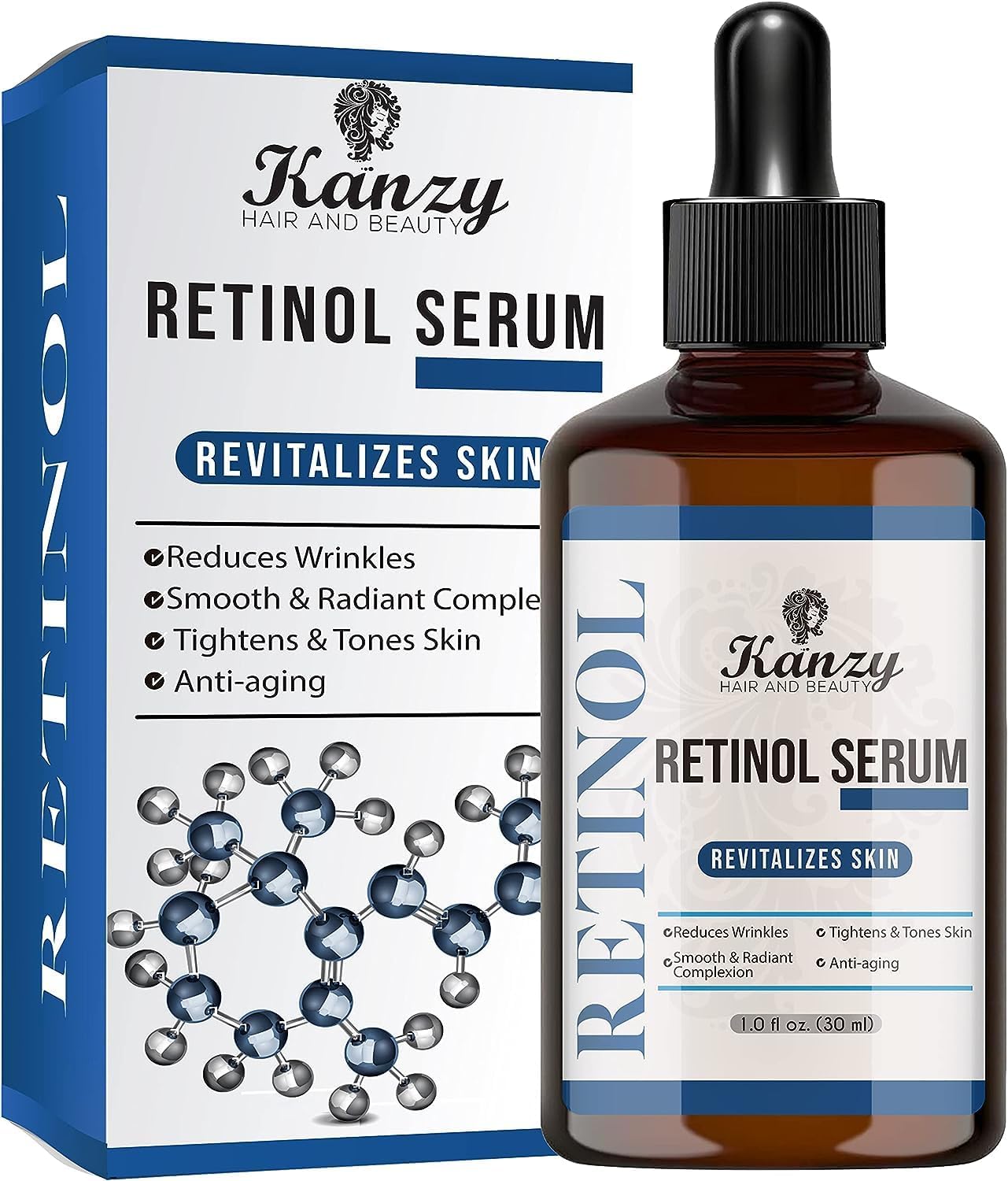 Detalle de Kanzy Retinol Sérum 2.5% 30 ml