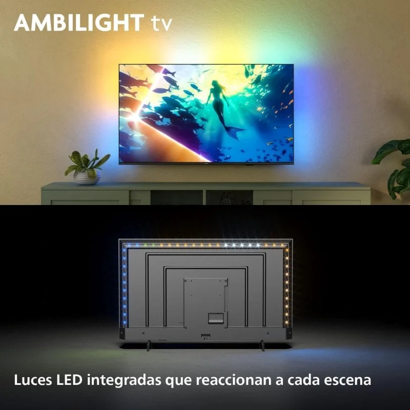 Thumbnail 1 de Philips 43PUS8010 Ambilight 43" 4K UHD Dolby Atmos
