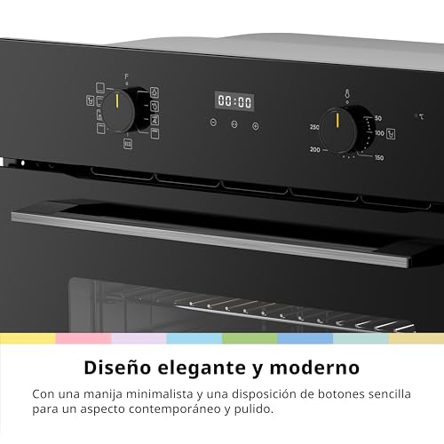 Detalle de COMFEE Horno Pizza Eléctrico Empotrable Multifunción 70L con Convección y Aquaclean