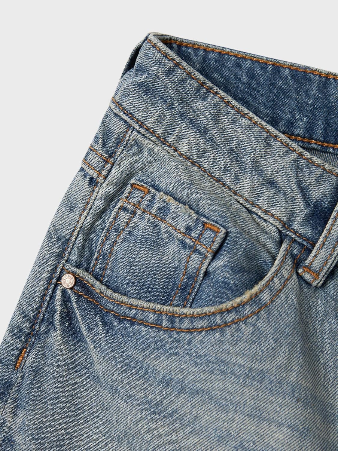 Thumbnail 6 de NAME IT Nkfbella Skater Xwide Jeans 3111-za Noos – Jean coupe large, chic et confortable