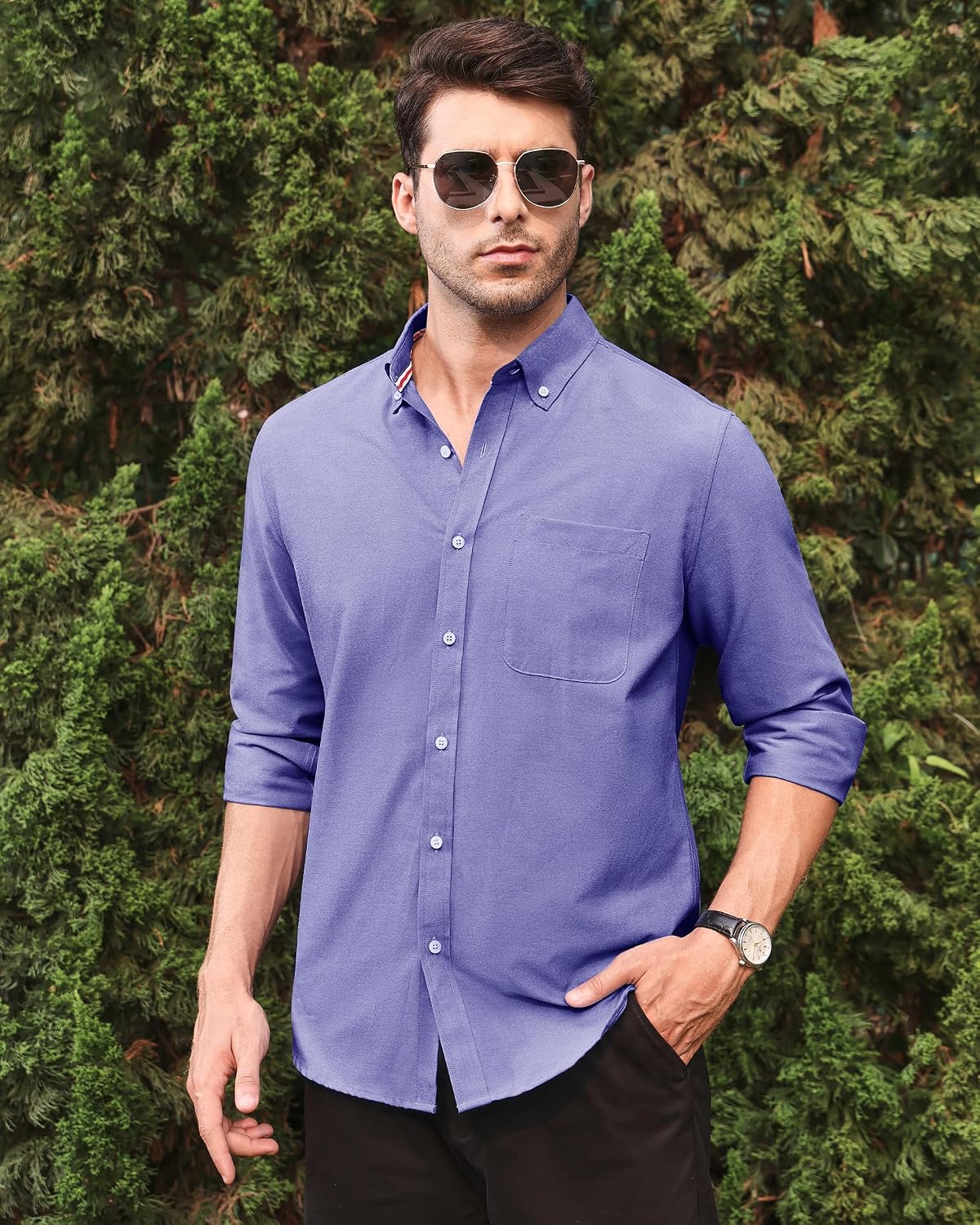 Detalle 2 de Alimens & Gentle Oxford Long Sleeve Shirt