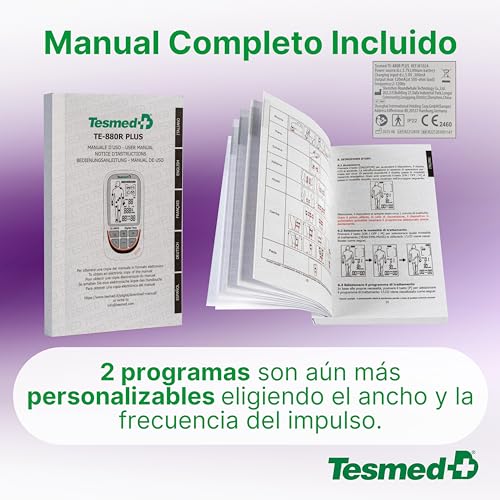 Thumbnail 5 de TESMED TE-880R Plus electroestimulador 73 programas