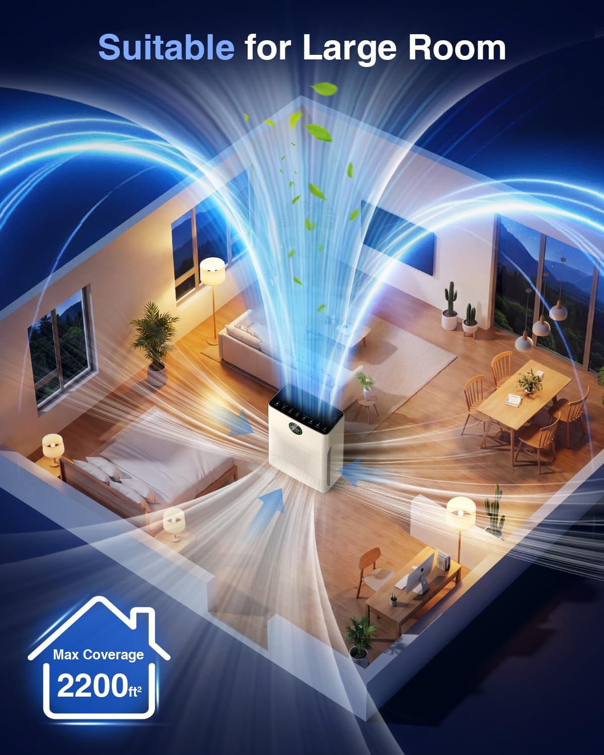 Thumbnail 4 de MOOKA Air Purifier for Pets 2200 sq ft 🏠