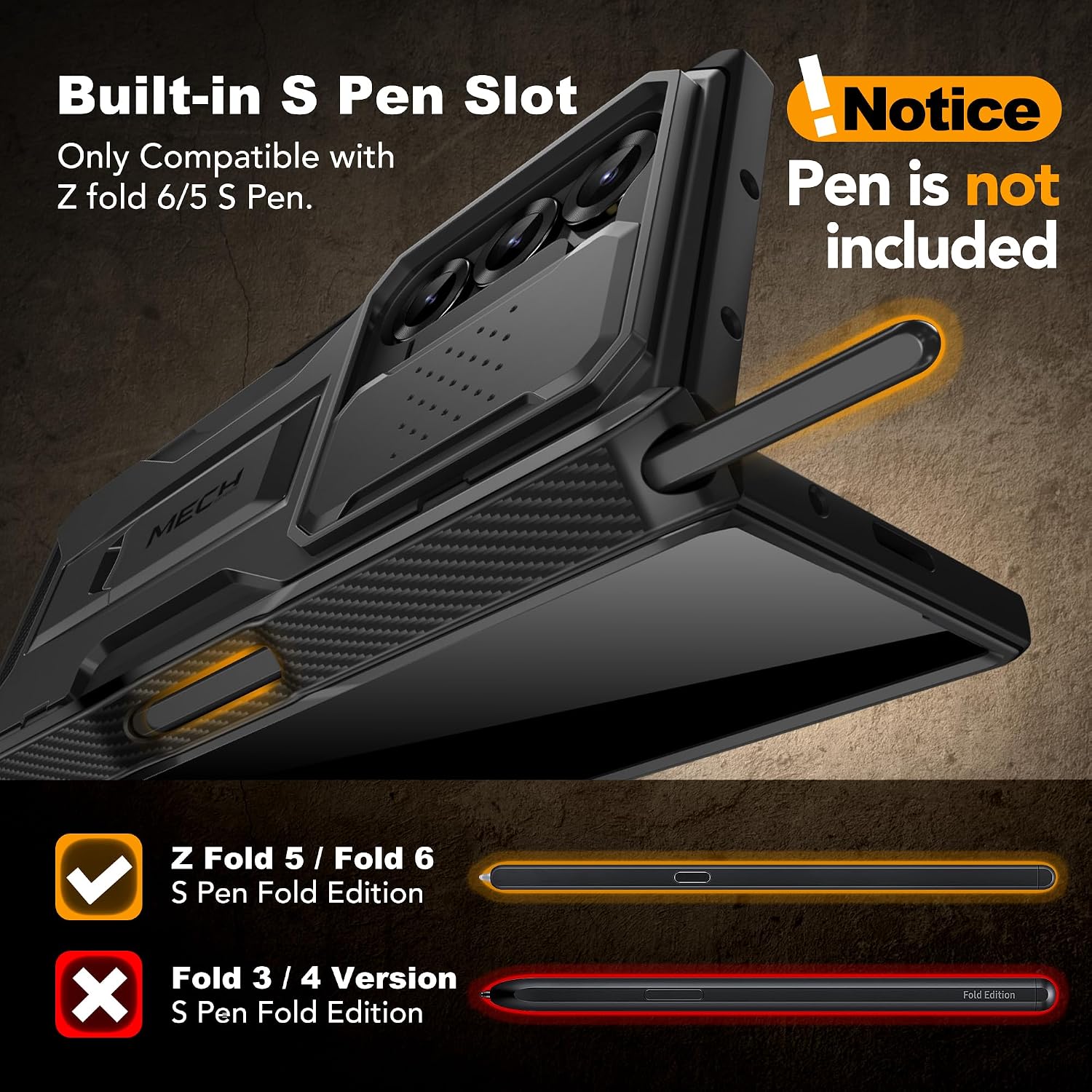 Thumbnail 3 de TONGATE Z Fold 6 Case privacy