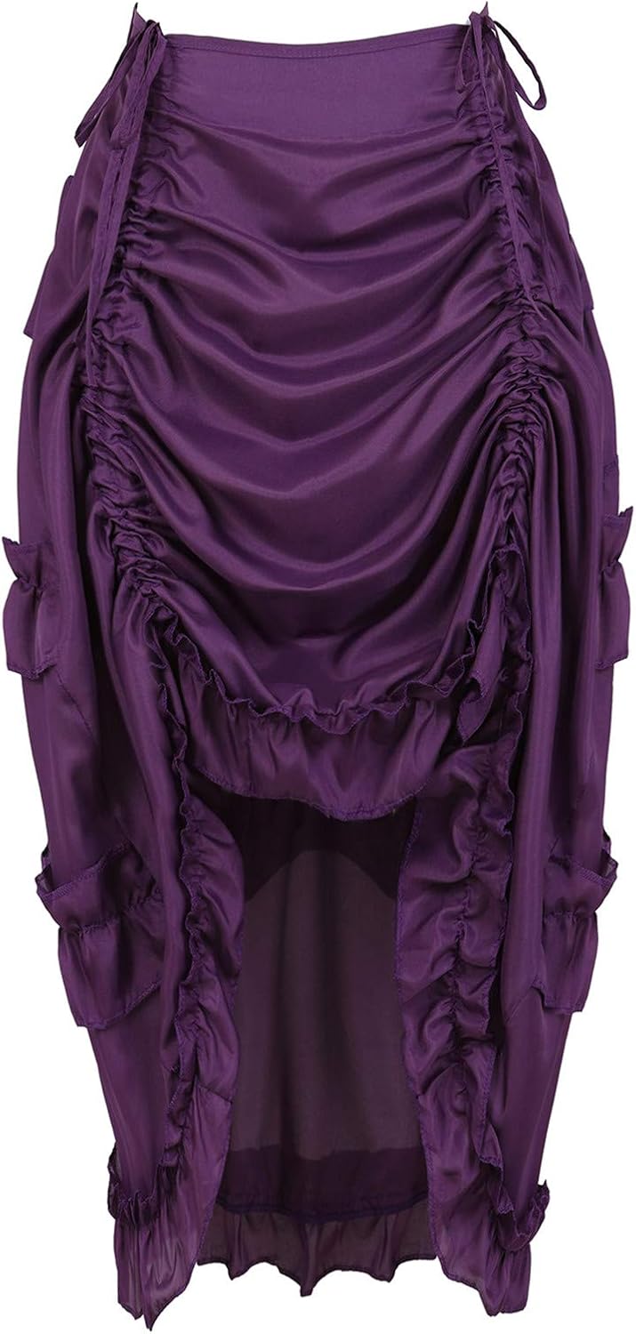 Detalle de Kranchungel Steampunk Skirt High-Low