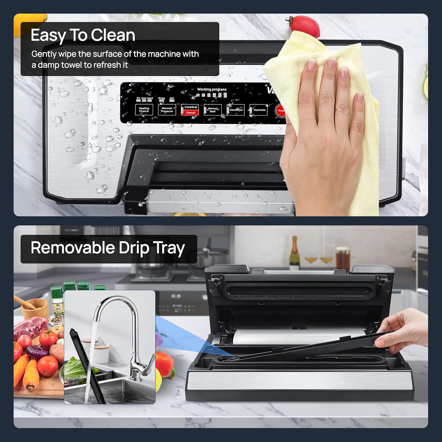 Thumbnail 6 de Vakumar Precision Vacuum Sealer Pro 90 Kpa