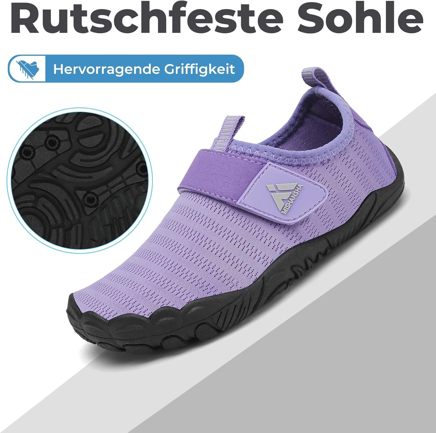 Thumbnail 6 de Mishansha Kinder Badeschuhe – Schnell trocknend, rutschfest, Gr. 24–35