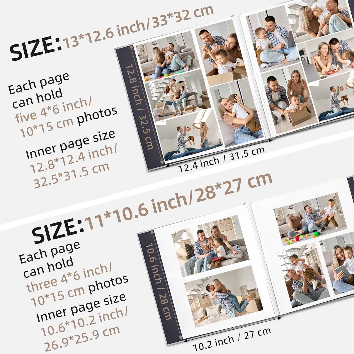 Thumbnail 2 de Vienrose Large Photo Album 40 Pages