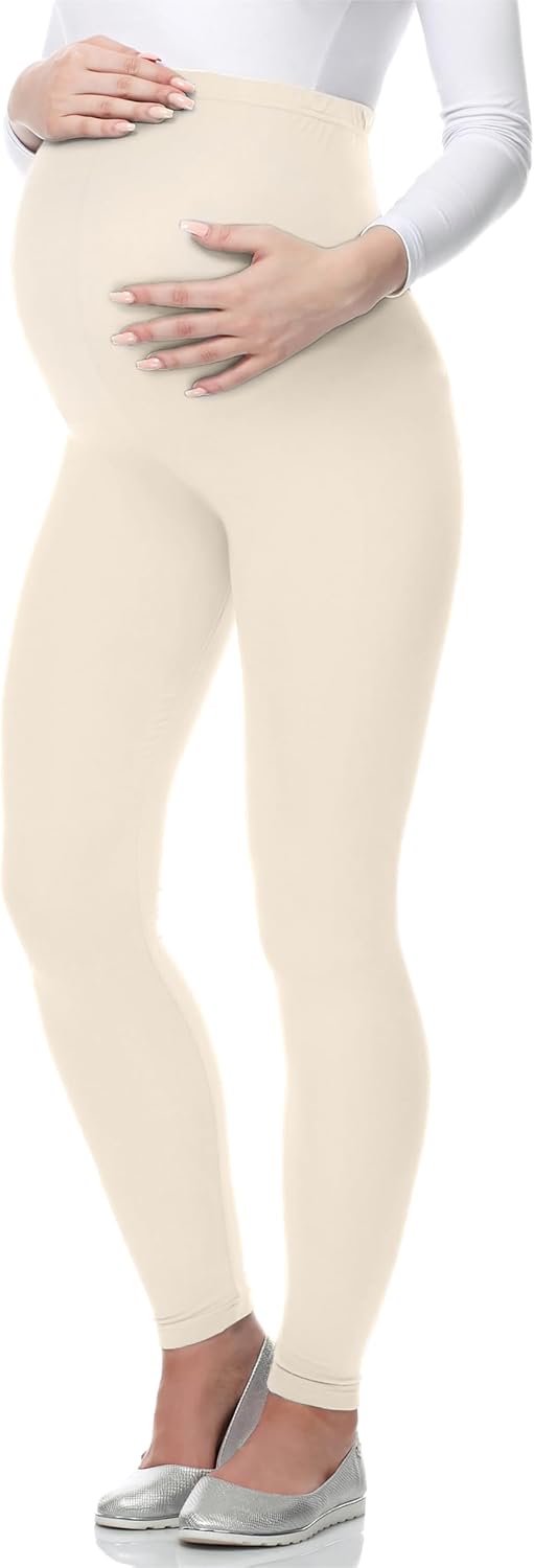 Thumbnail 6 de Be Mammy Leggings de grossesse en viscose opaque – confort qui suit la maternité