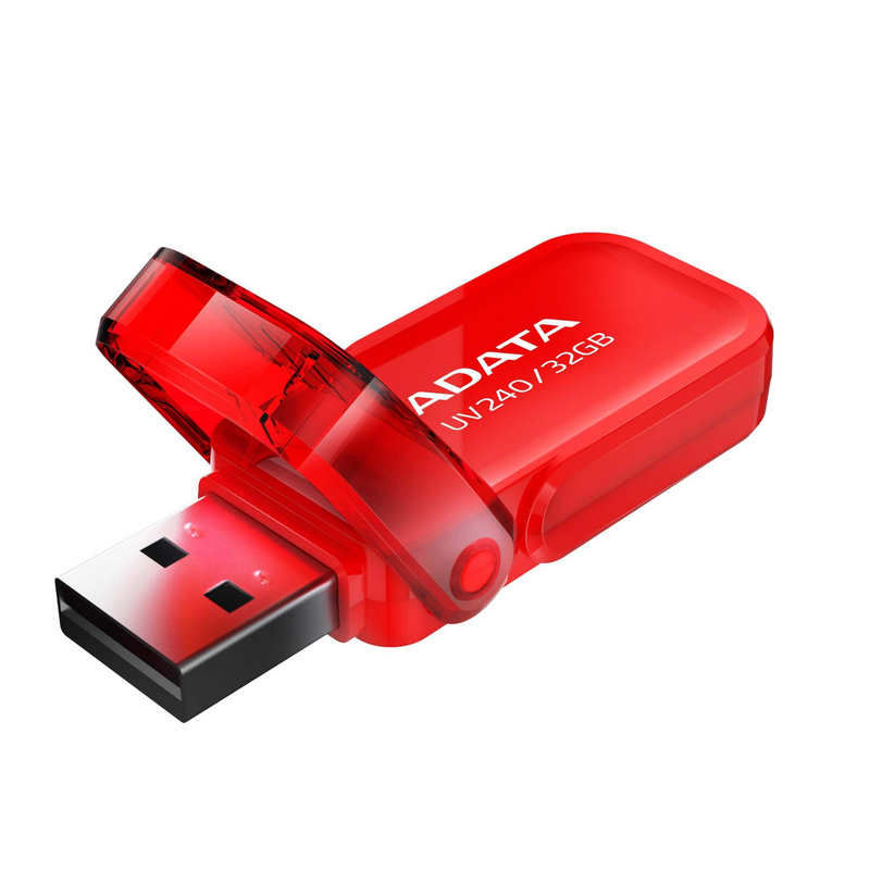 Thumbnail 2 de ADATA UV240 32GB USB 2.0 Rojo: compacta, práctica y con tapa abatible