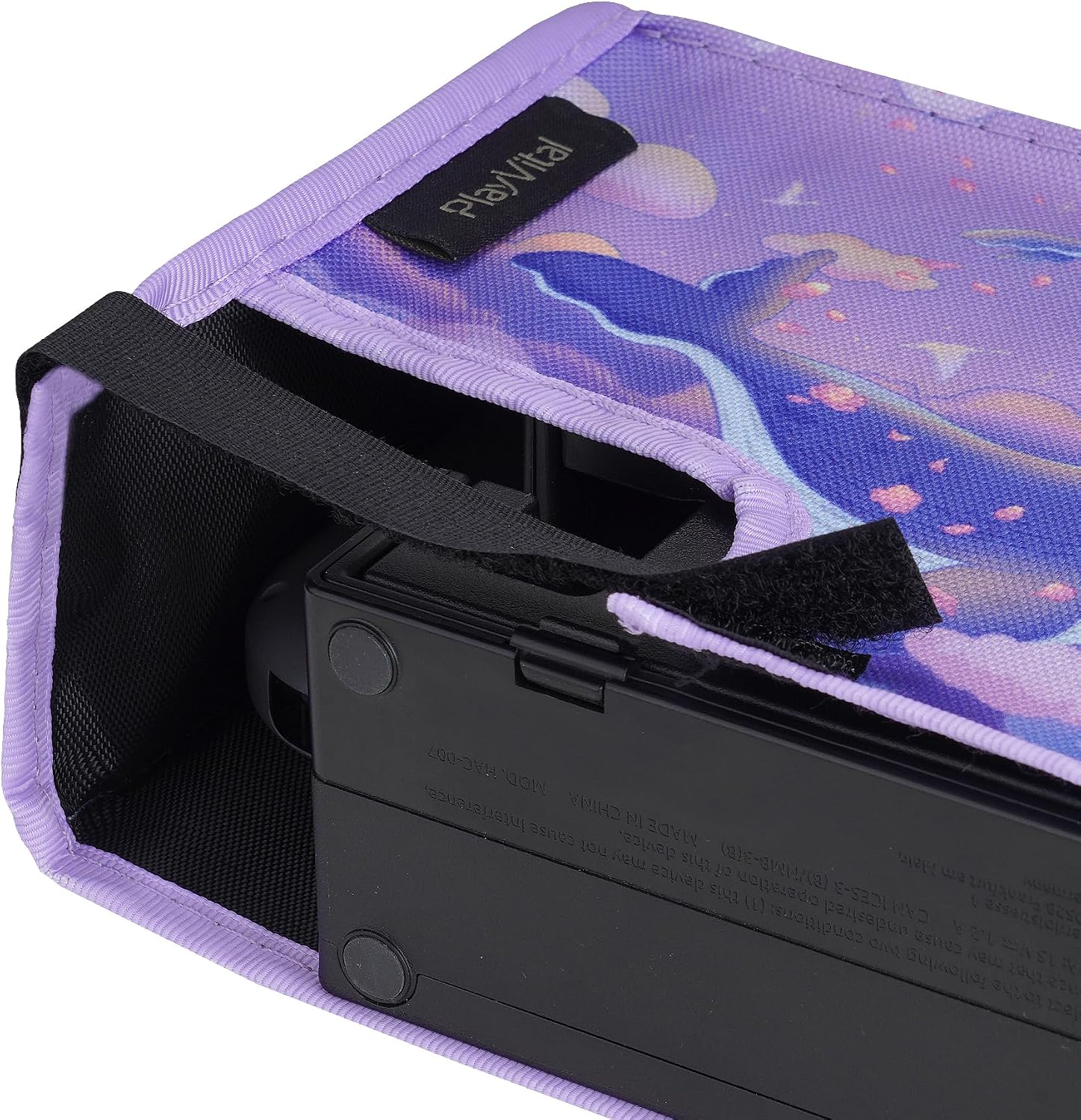 Detalle 2 de PlayVital Nylon Dust Cover for Nintendo Switch – Whale in Dream