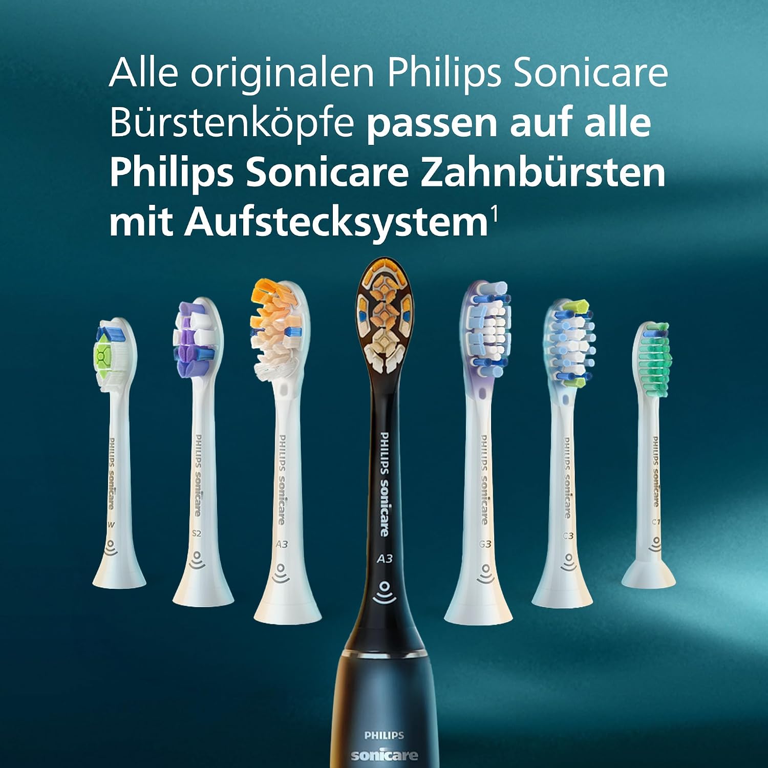 Thumbnail 6 de Philips Sonicare InterCare – Original-Ersatzbürstenköpfe HX9008/87, 8er-Pack, Weiß