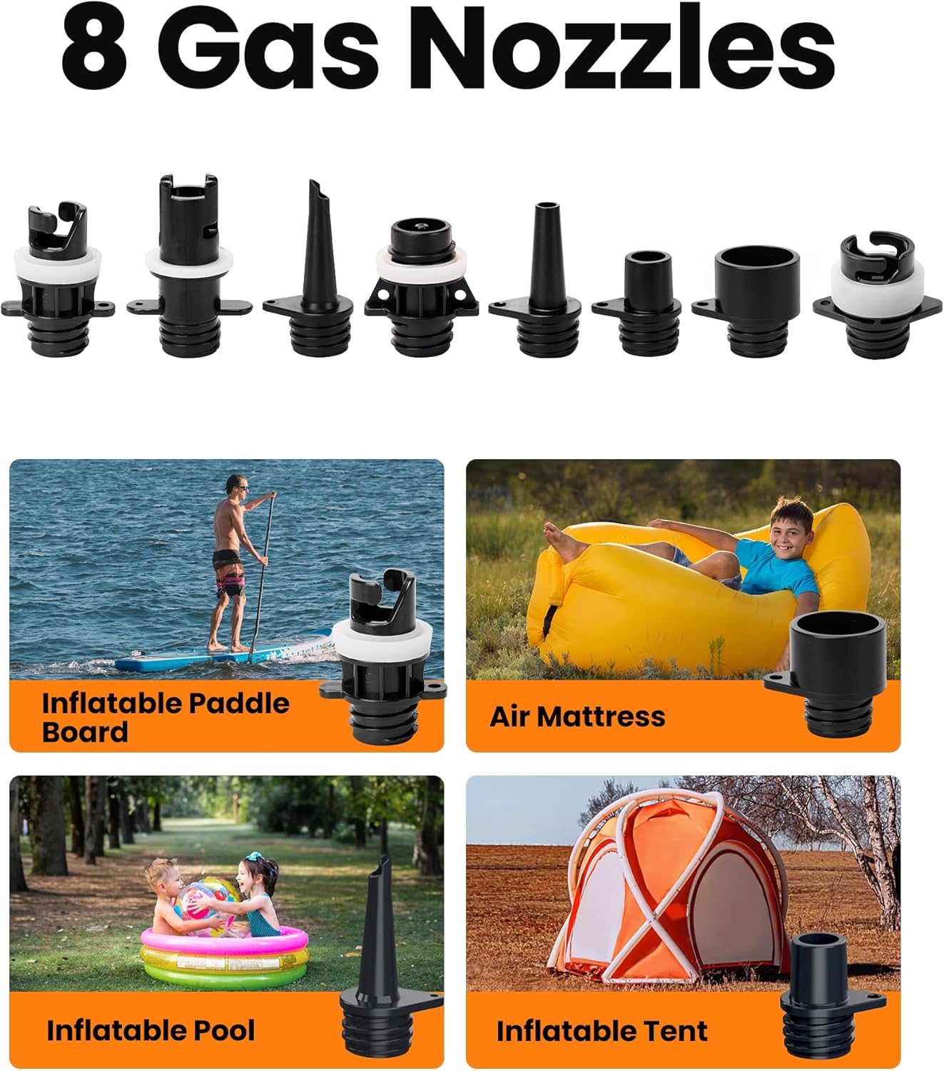 Thumbnail 6 de OutdoorMaster Shark 2S electric SUP air pump with 88.8Wh rechargeable battery (up to 20PSI, Type-C/12V input)