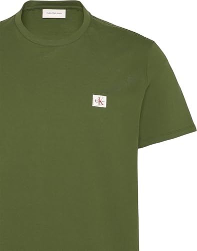 Thumbnail 7 de Calvin Klein SS Badge 30S Jersey Classic tee Verde Medieval Forest XS