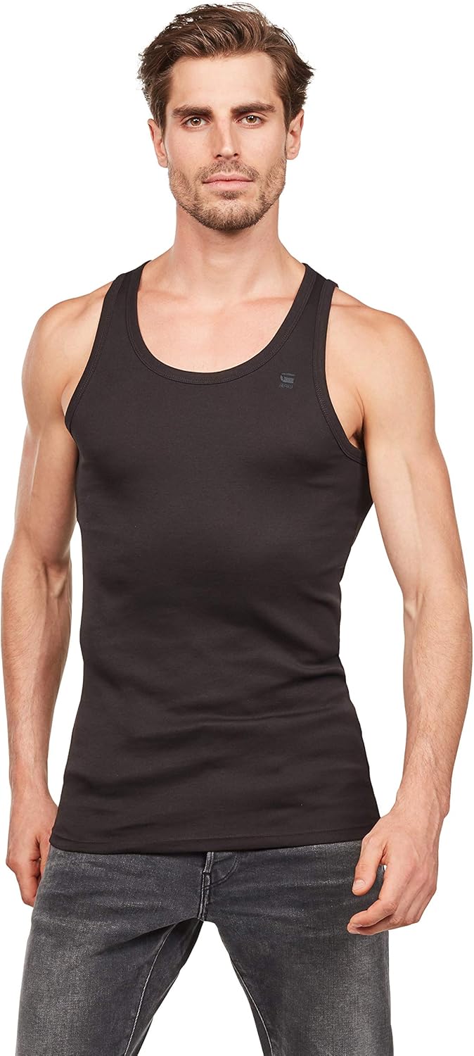 Detalle de G-Star T-Shirts Homme – Lot de 2, design G-Star RAW brodé