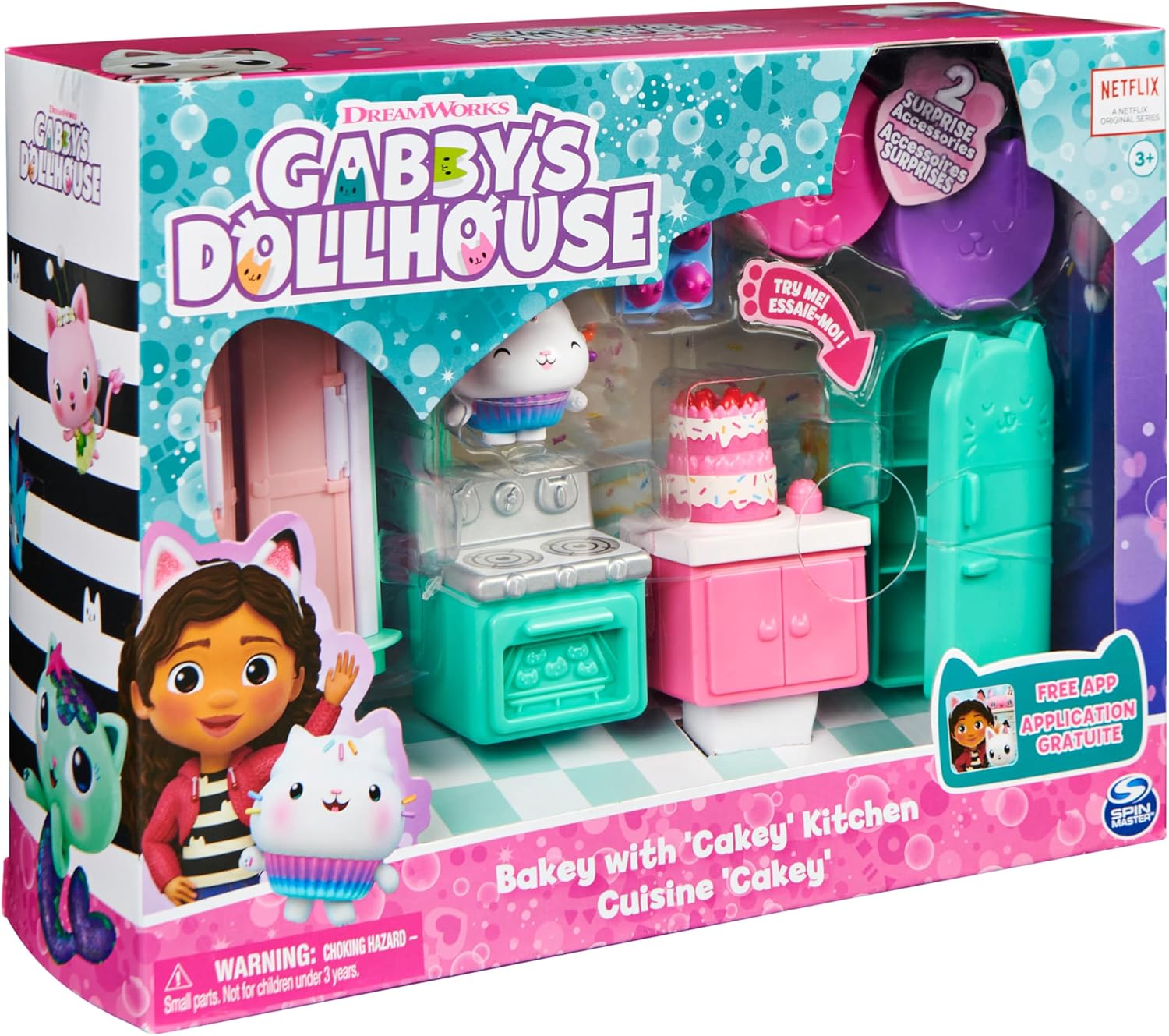Thumbnail 5 de Gabby's Dollhouse, La cucina di gattino Dolcetto - Mini playset cucina per Gabby’s Dollhouse